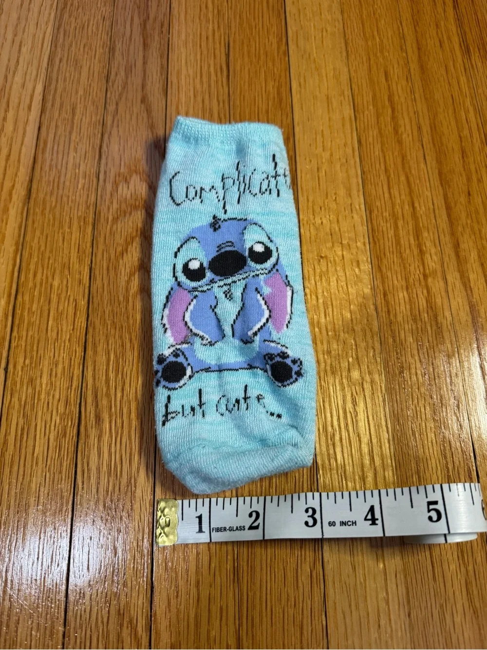 Disney Stitch Complicated But Cute Ankle Socks